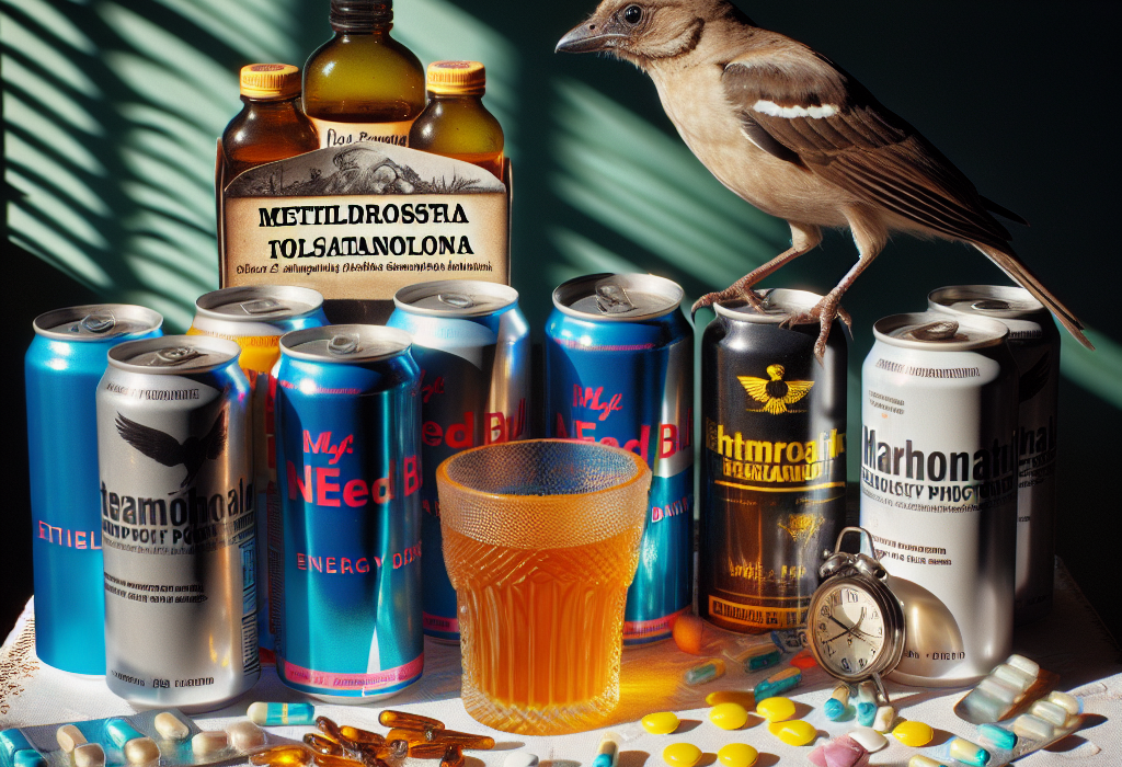 Metildrostanolona y bebidas energéticas: combinación problemática